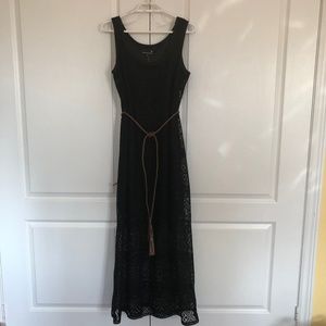 SOLD - LAURA lacy maxi dress